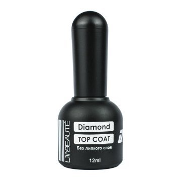 Diamond Top Coat Lilly Beaute без липкого слоя, 12 мл