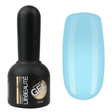 Гель-лак Lilly Beaute №55, 12 мл холоднолазурный