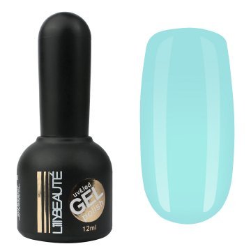 Гель-лак Lilly Beaute №56, 12 мл лазурный