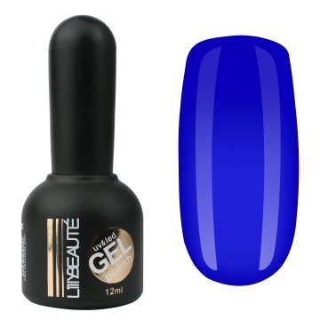 Гель-лак Lilly Beaute №64, 12 мл насыщено синий