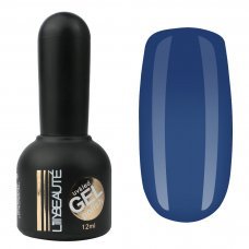 Гель-лак Lilly Beaute №73, 12 мл серо-синий