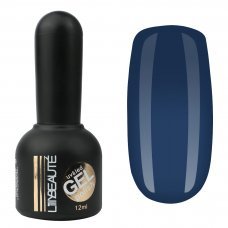 Гель-лак Lilly Beaute №74, 12 мл серо-синий