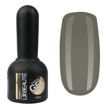 Гель-лак Lilly Beaute №75, 12 мл серое мокко