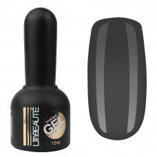 Гель-лак Lilly Beaute №82, 12 мл серый насыщенный 