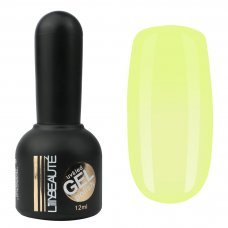 Гель-лак Lilly Beaute №84, 12 мл светло-желтый