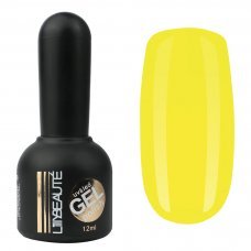 Гель-лак Lilly Beaute №85, 12 мл насыщенный желтый