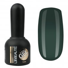 Гель-лак Lilly Beaute №101, 12 мл темно зеленый