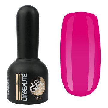 Гель-лак Lilly Beaute №107, 12 мл малиновая фуксия