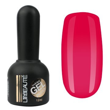 Гель-лак Lilly Beaute №108, 12 мл яркий малиново-розовый