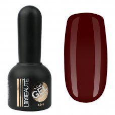 Гель-лак Lilly Beaute №136, 12 мл темно-красный 