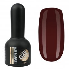 Гель-лак Lilly Beaute №137, 12 мл красный с коричневым оттенком 