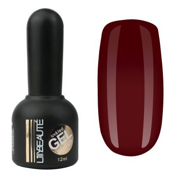 Гель-лак Lilly Beaute №138, 12 мл насыщенное марсала