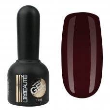 Гель-лак Lilly Beaute №141, 12 мл марсало с коричневым оттенком