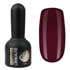 Гель-лак Lilly Beaute №142, 12 мл темно красный