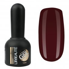 Гель-лак Lilly Beaute №143, 12 мл марсало с коричневым оттенком