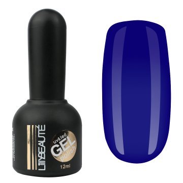 Гель-лак Lilly Beaute №146, 12 мл синий с фиолетовым оттенком