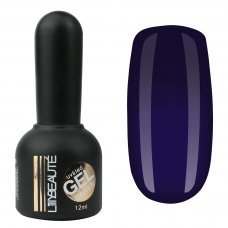 Гель-лак Lilly Beaute №152, 12 мл синий с блестками