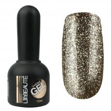 Гель-лак Lilly Beaute №159, 12 мл бронза с блестками Гель-лак Lilly Beaute №159, 12 мл бронза с блестками
