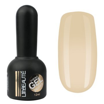 Гель-лак Lilly Beaute №182, 12 мл слоновая кость