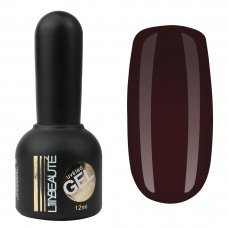Гель-лак Lilly Beaute №190, 12 мл темная фуксия с коричневым оттенком