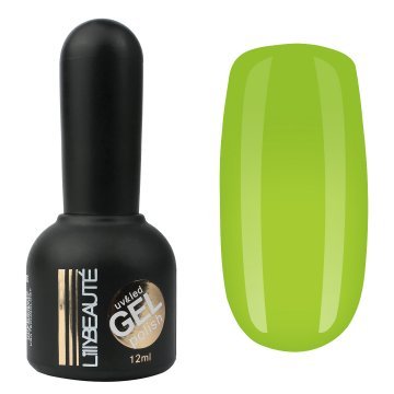 Гель-лак Lilly Beaute №194, 12 мл салатовый