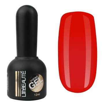 Гель-лак Lilly Beaute №195, 12 мл красный