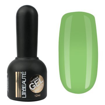 Гель-лак Lilly Beaute №207, 12 мл зеленый