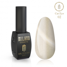 ГЕЛЬ ЛАК CAT EYES CRYSTAL MILANO 8 МЛ № 02