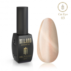 ГЕЛЬ ЛАК CAT EYES CRYSTAL MILANO 8 МЛ № 03