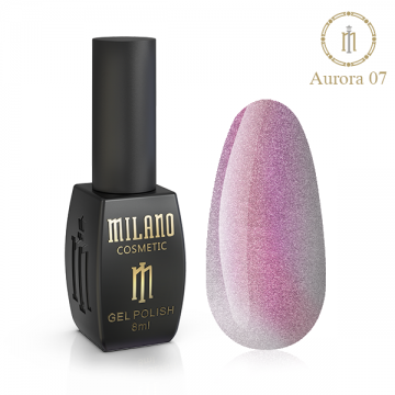 ГЕЛЬ ЛАК CRYSTAL Cat Eyes AURORA MILANO 8 МЛ № 07