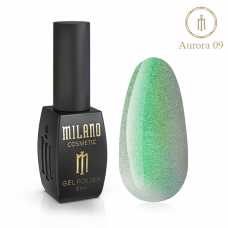 ГЕЛЬ ЛАК CRYSTAL Cat Eyes AURORA MILANO 8 МЛ № 09