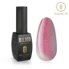ГЕЛЬ ЛАК CRYSTAL Cat Eyes AURORA MILANO 8 МЛ № 10