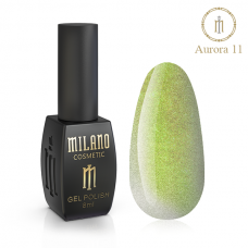 ГЕЛЬ ЛАК CRYSTAL Cat Eyes AURORA MILANO 8 МЛ № 11