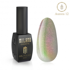ГЕЛЬ ЛАК CRYSTAL Cat Eyes AURORA MILANO 8 МЛ № 12