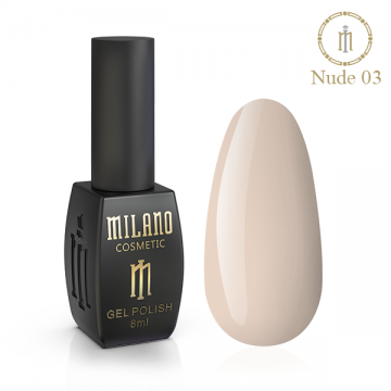 ГЕЛЬ ЛАК MILANO NUDE COLLECTION № B003 ГЕЛЬ ЛАК MILANO NUDE COLLECTION № B003