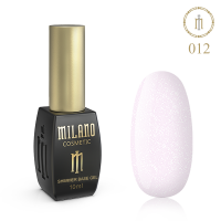 ЦВЕТНАЯ БАЗА MILANO С ШИММЕРОМ 10 ml № 12