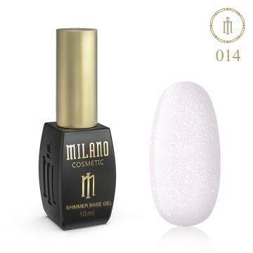 ЦВЕТНАЯ БАЗА MILANO С ШИММЕРОМ 10 ml № 14