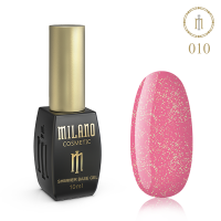 ЦВЕТНАЯ БАЗА MILANO С ШИММЕРОМ 10 ml № 10