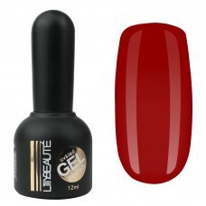 Гель-лак Lilly Beaute №124, 12 мл насыщено красный