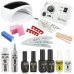 Набор мастера маникюра с гель-лаками, лампой SUN 4S PLUS вт и фрезером Nail Master ZS-602 , 35000 