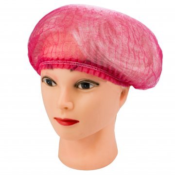 Шапка для солярия СПА (100шт) Розовая