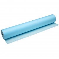 Простынь в рулоне для кушетки 80х100 Голубая