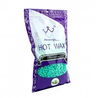 Віск для депіляції в гранулах 500г "Konsung Hot Wax" Яблоко(Apple)