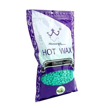Віск для депіляції в гранулах 500г "Konsung Hot Wax" Яблоко(Apple)