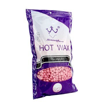 Віск для депіляції в гранулах 500г "Konsung Hot Wax" Рожевий(Pink)
