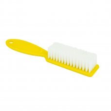 Щетка для удаления пыли цветная с длинной плоской ручкой 