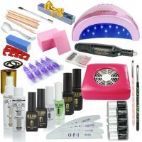 Стартовый набор премиум класса с лампой SUN-one и Вытяжкой 858-2 + Фрезер-ручка 2000об