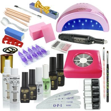 Стартовый набор премиум класса с лампой SUN-one и Вытяжкой 858-2 + Фрезер-ручка 2000об