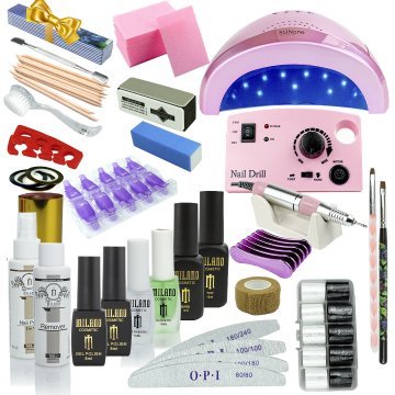 Стартовый Набор Light + с фрезер ZS-602 и Лампой SUN ONE + подарок масло для кутикулы OPI