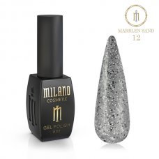Гель-лак Milano 8ml (MARBLEN SAND) №12